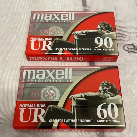 Maxell UR60&UR90 Audio Cassette (Brand New) - Picture 2 of 4